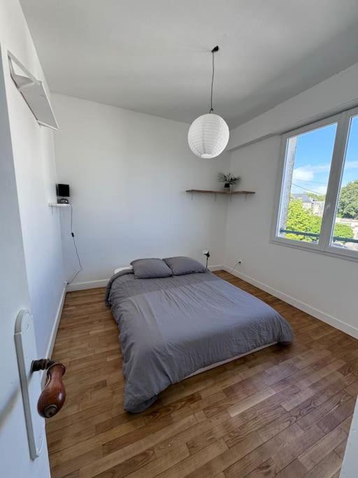 Charmant Appartement T3 Avec Balcon, Centre-Ville Лориан Екстериор снимка
